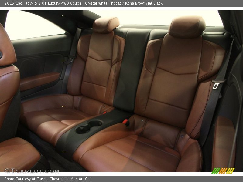 Rear Seat of 2015 ATS 2.0T Luxury AWD Coupe