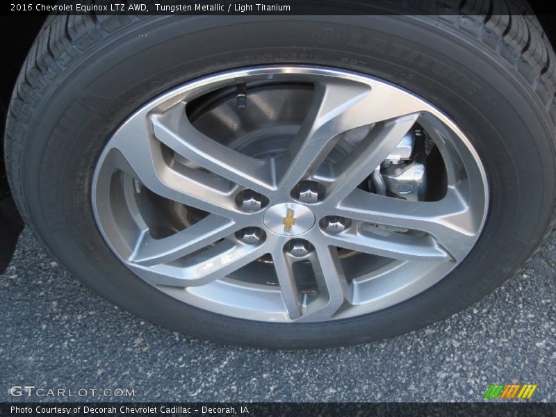 Tungsten Metallic / Light Titanium 2016 Chevrolet Equinox LTZ AWD