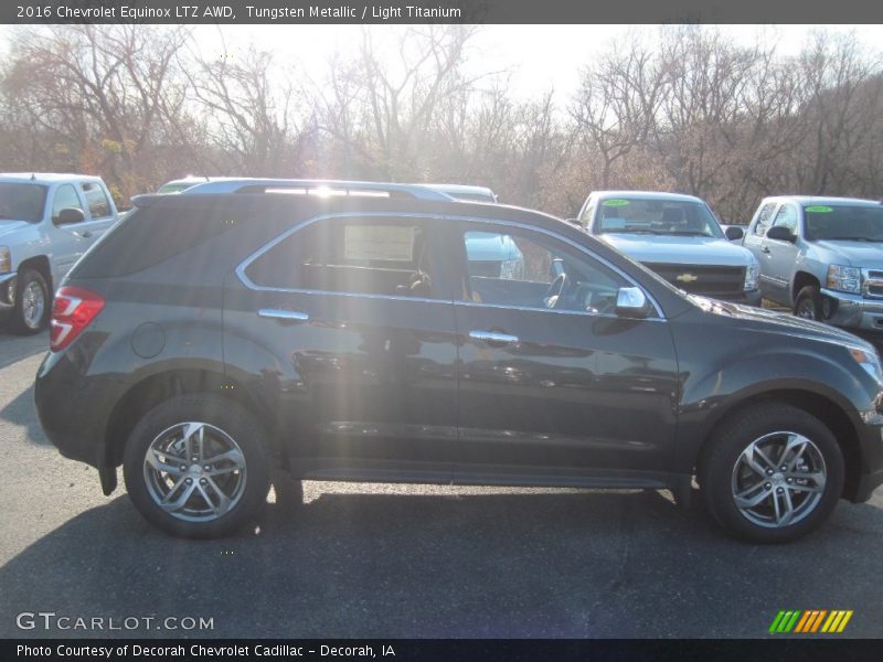 Tungsten Metallic / Light Titanium 2016 Chevrolet Equinox LTZ AWD