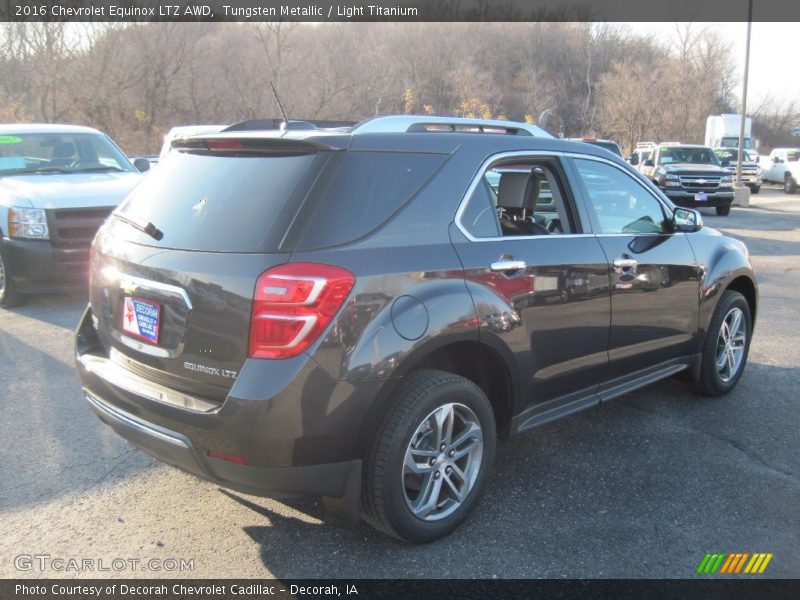 Tungsten Metallic / Light Titanium 2016 Chevrolet Equinox LTZ AWD