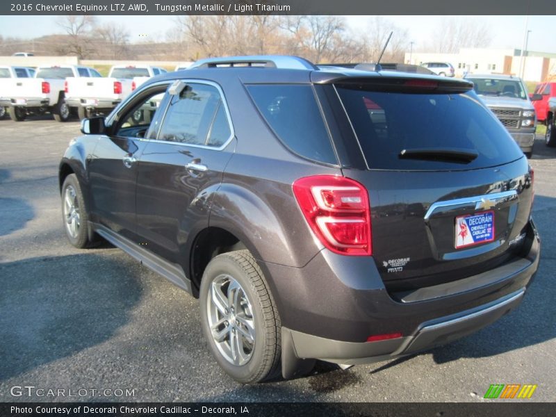 Tungsten Metallic / Light Titanium 2016 Chevrolet Equinox LTZ AWD