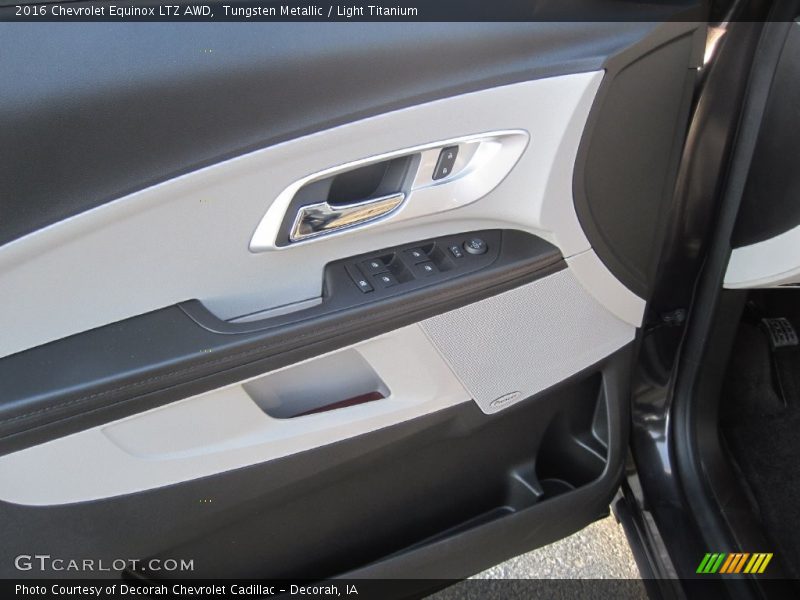 Tungsten Metallic / Light Titanium 2016 Chevrolet Equinox LTZ AWD