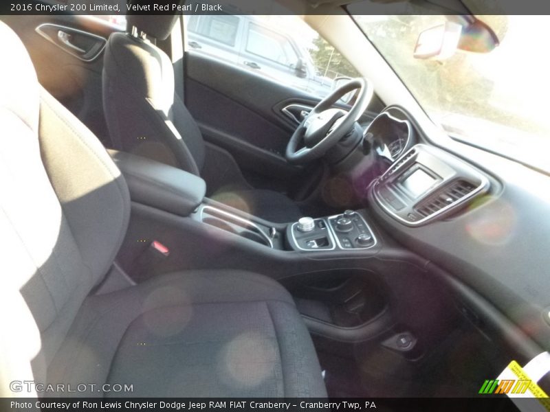 Velvet Red Pearl / Black 2016 Chrysler 200 Limited