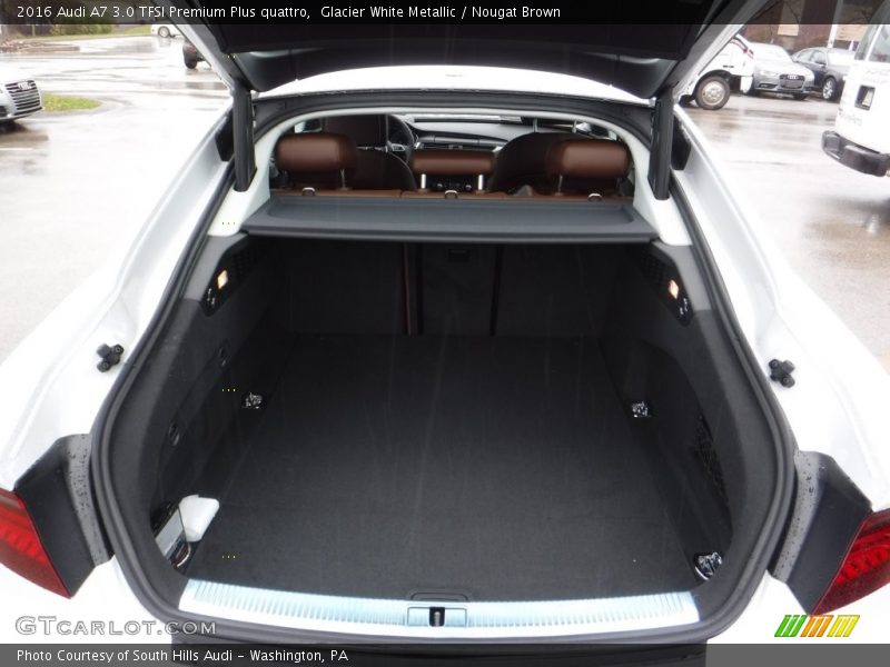 Glacier White Metallic / Nougat Brown 2016 Audi A7 3.0 TFSI Premium Plus quattro