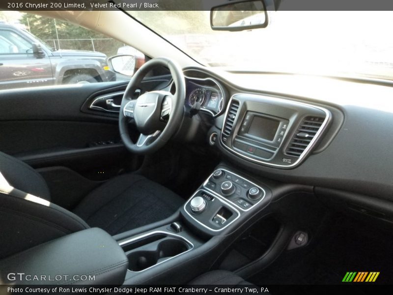 Velvet Red Pearl / Black 2016 Chrysler 200 Limited