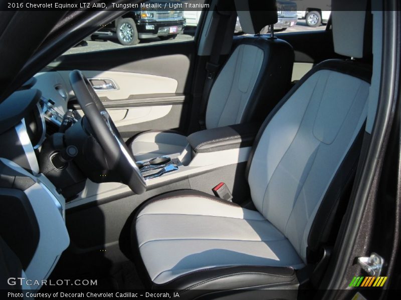 Tungsten Metallic / Light Titanium 2016 Chevrolet Equinox LTZ AWD