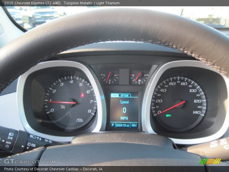 Tungsten Metallic / Light Titanium 2016 Chevrolet Equinox LTZ AWD