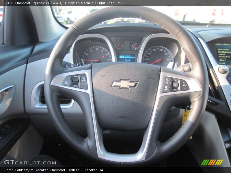Tungsten Metallic / Light Titanium 2016 Chevrolet Equinox LTZ AWD