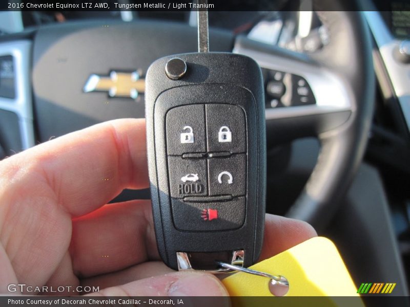 Tungsten Metallic / Light Titanium 2016 Chevrolet Equinox LTZ AWD