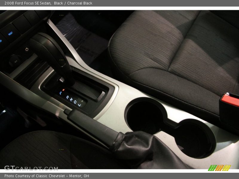 Black / Charcoal Black 2008 Ford Focus SE Sedan