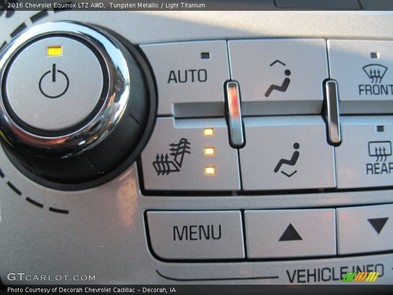 Tungsten Metallic / Light Titanium 2016 Chevrolet Equinox LTZ AWD