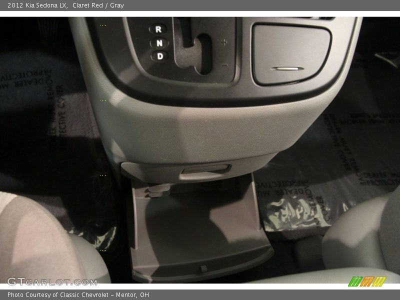 Claret Red / Gray 2012 Kia Sedona LX