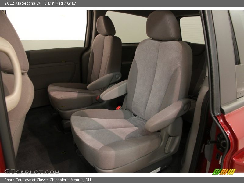 Claret Red / Gray 2012 Kia Sedona LX