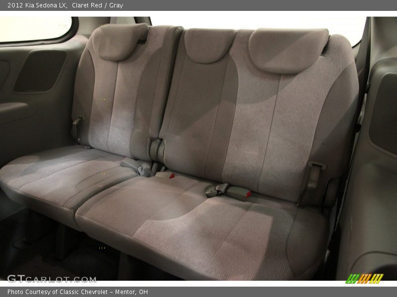 Claret Red / Gray 2012 Kia Sedona LX