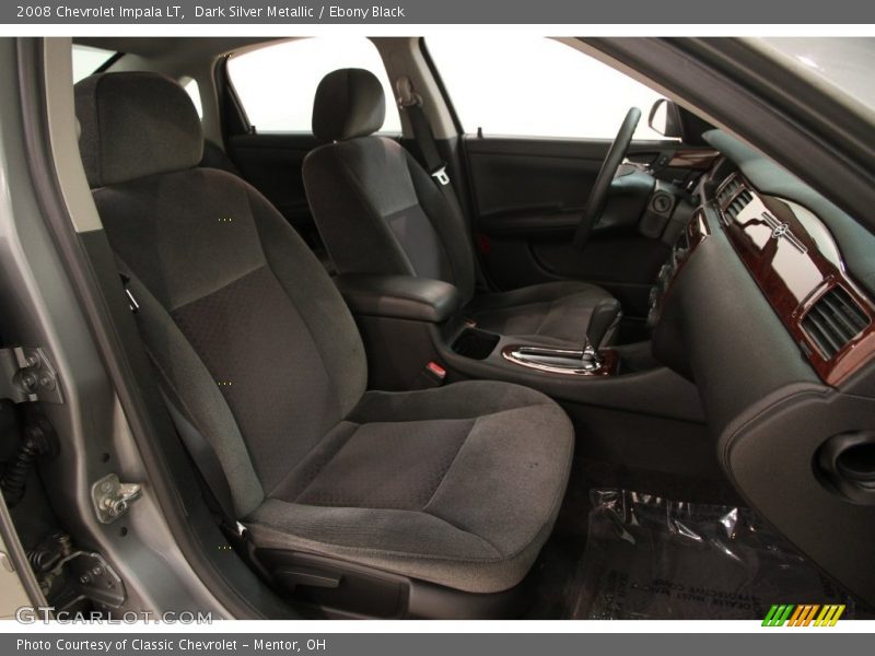 Dark Silver Metallic / Ebony Black 2008 Chevrolet Impala LT