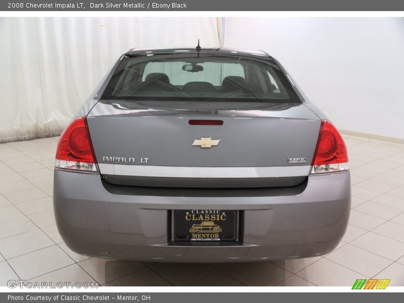 Dark Silver Metallic / Ebony Black 2008 Chevrolet Impala LT