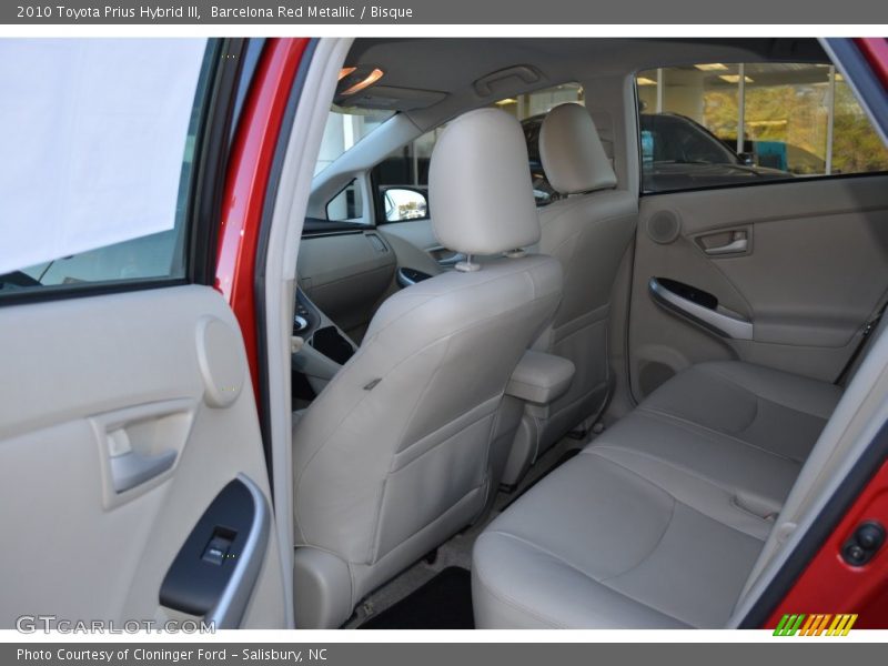 Barcelona Red Metallic / Bisque 2010 Toyota Prius Hybrid III