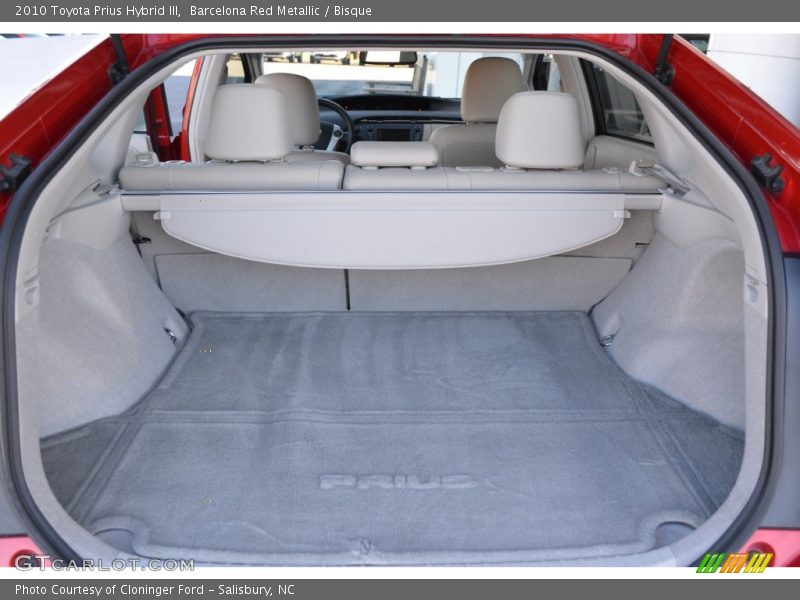 Barcelona Red Metallic / Bisque 2010 Toyota Prius Hybrid III