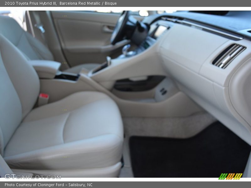 Barcelona Red Metallic / Bisque 2010 Toyota Prius Hybrid III
