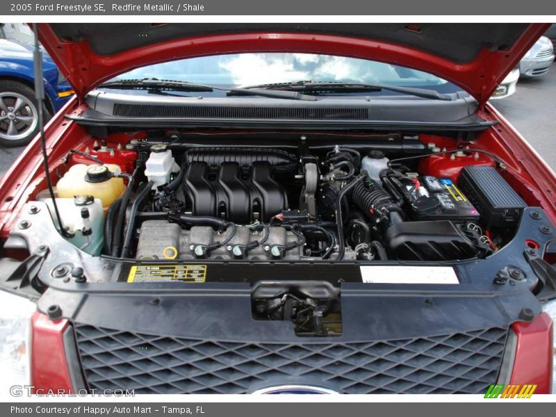 Redfire Metallic / Shale 2005 Ford Freestyle SE