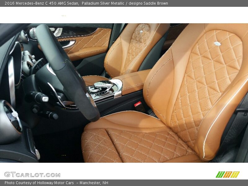  2016 C 450 AMG Sedan designo Saddle Brown Interior