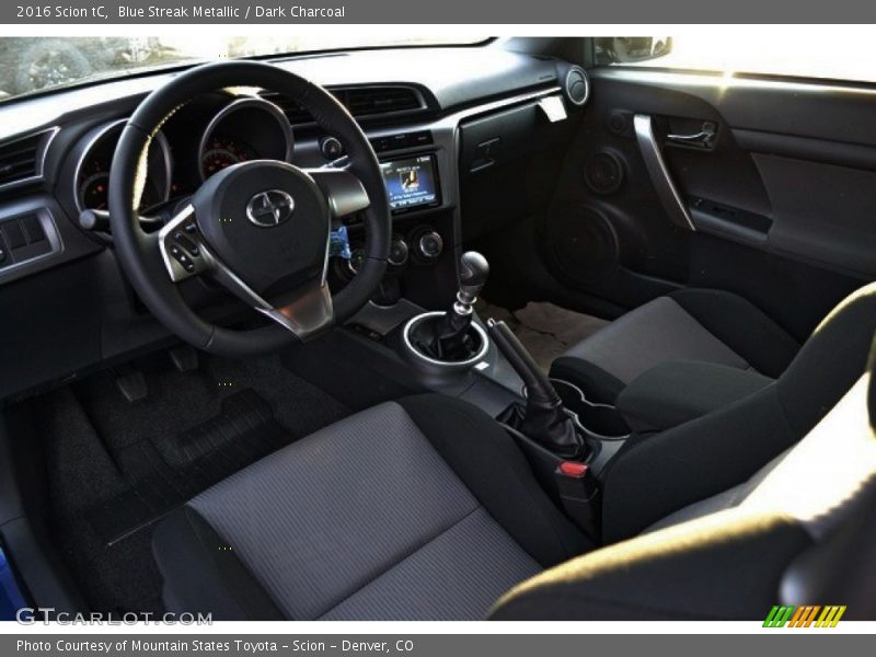 Dark Charcoal Interior - 2016 tC  