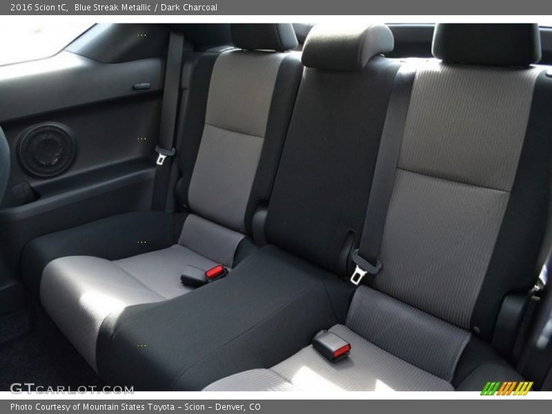 Rear Seat of 2016 tC 