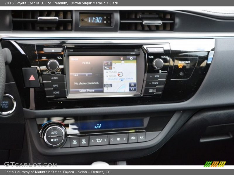 Controls of 2016 Corolla LE Eco Premium