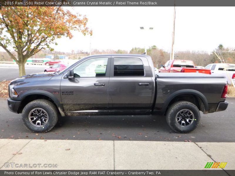  2016 1500 Rebel Crew Cab 4x4 Granite Crystal Metallic