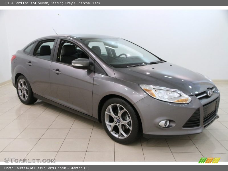 Sterling Gray / Charcoal Black 2014 Ford Focus SE Sedan