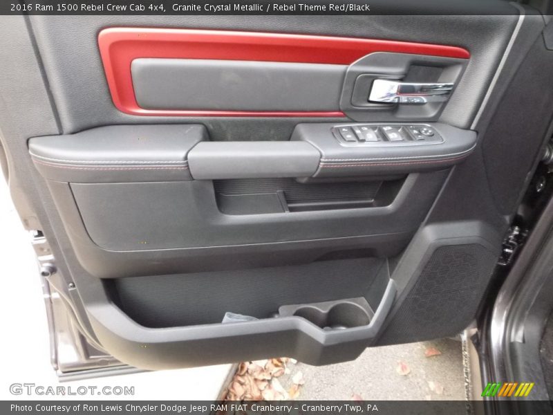 Door Panel of 2016 1500 Rebel Crew Cab 4x4