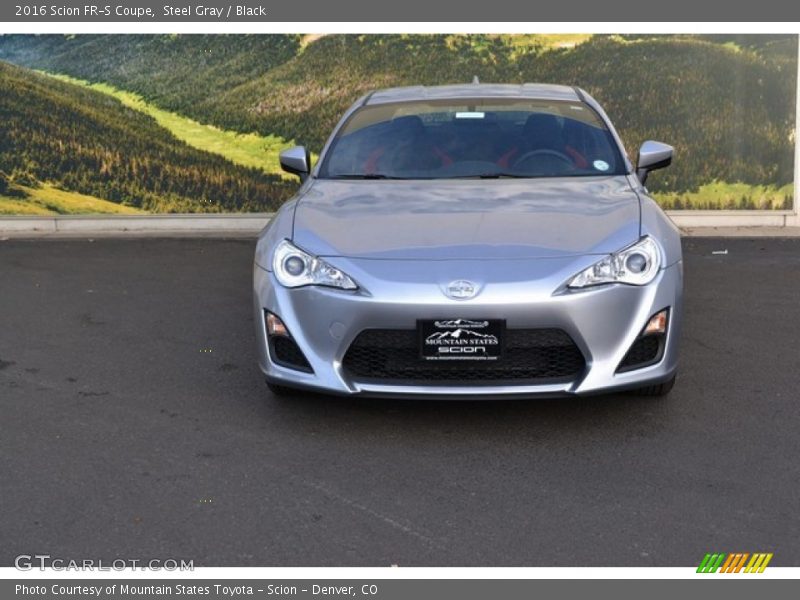 Steel Gray / Black 2016 Scion FR-S Coupe