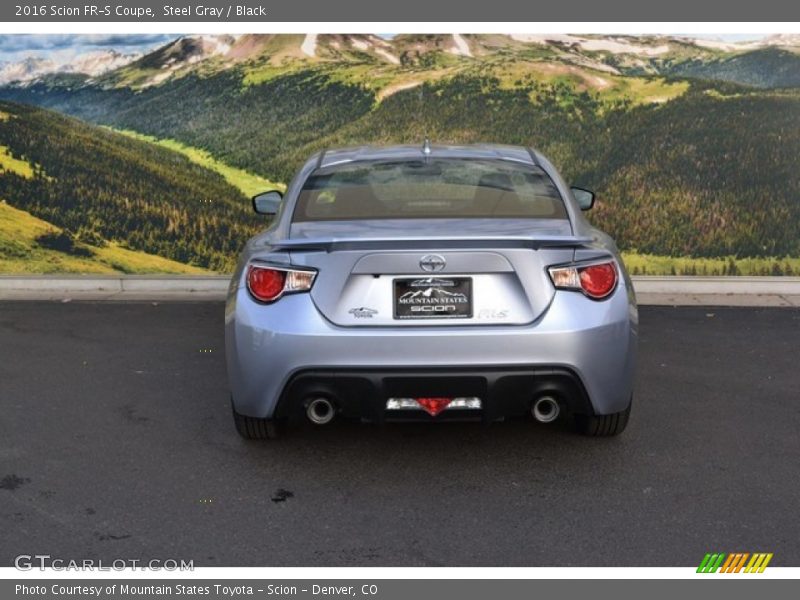 Steel Gray / Black 2016 Scion FR-S Coupe