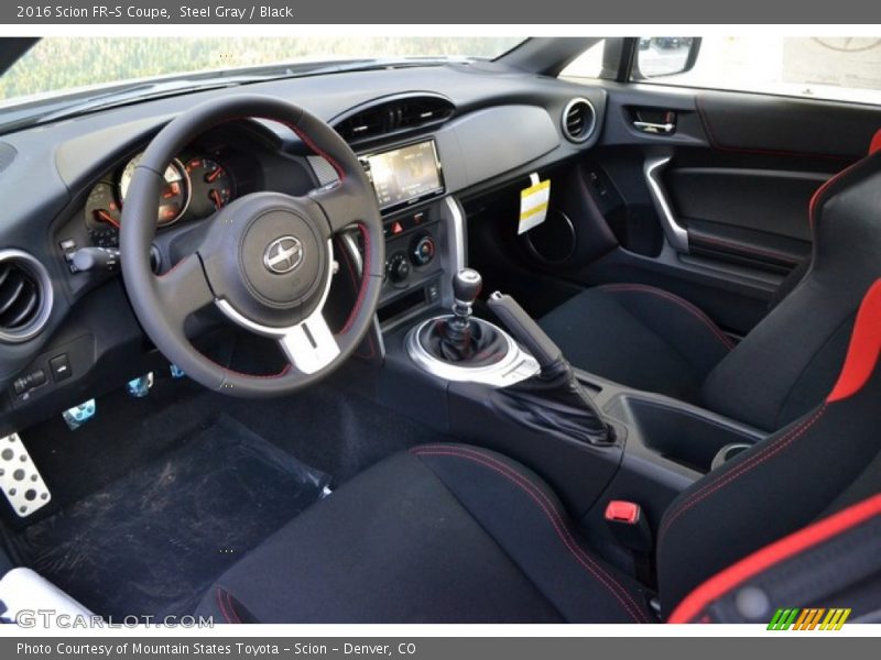 Black Interior - 2016 FR-S Coupe 