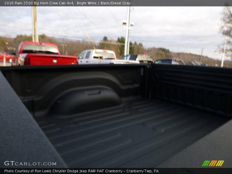 Bright White / Black/Diesel Gray 2016 Ram 2500 Big Horn Crew Cab 4x4