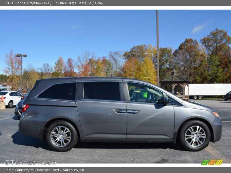 Polished Metal Metallic / Gray 2011 Honda Odyssey EX-L