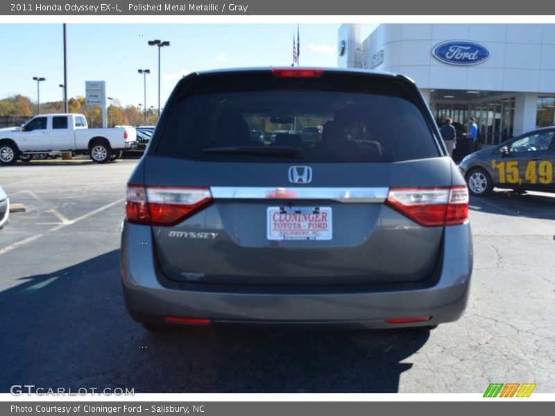 Polished Metal Metallic / Gray 2011 Honda Odyssey EX-L