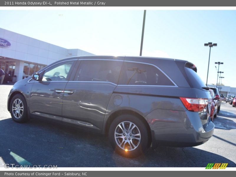 Polished Metal Metallic / Gray 2011 Honda Odyssey EX-L