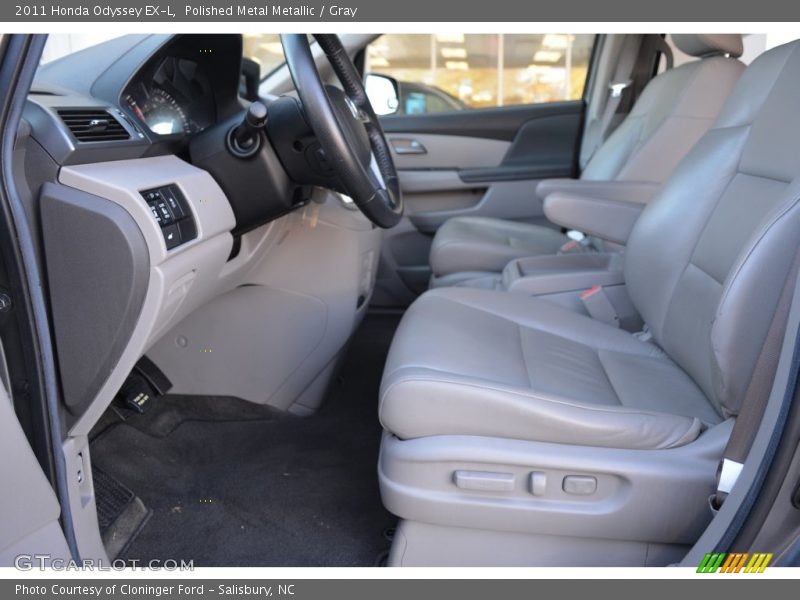 Polished Metal Metallic / Gray 2011 Honda Odyssey EX-L