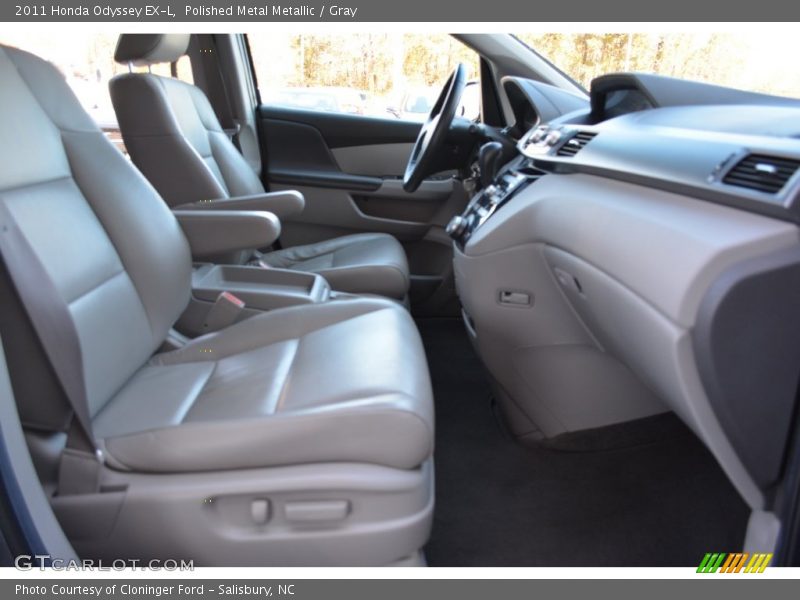 Polished Metal Metallic / Gray 2011 Honda Odyssey EX-L