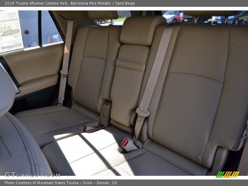 Barcelona Red Metallic / Sand Beige 2016 Toyota 4Runner Limited 4x4