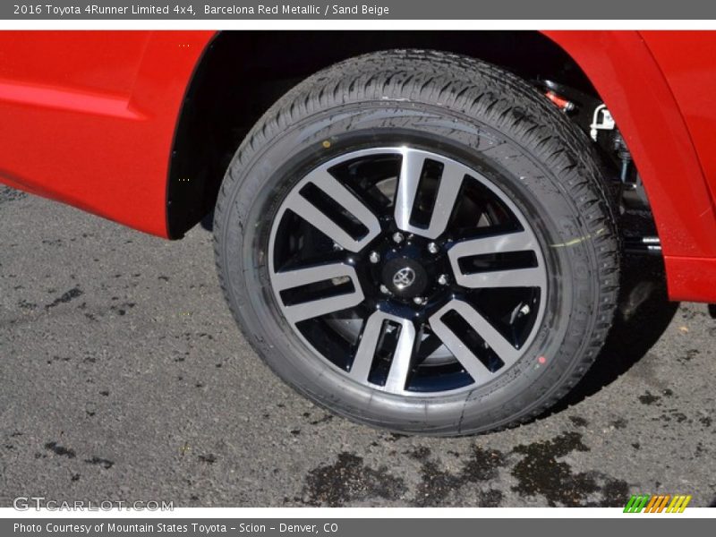 Barcelona Red Metallic / Sand Beige 2016 Toyota 4Runner Limited 4x4