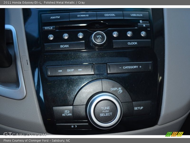 Polished Metal Metallic / Gray 2011 Honda Odyssey EX-L