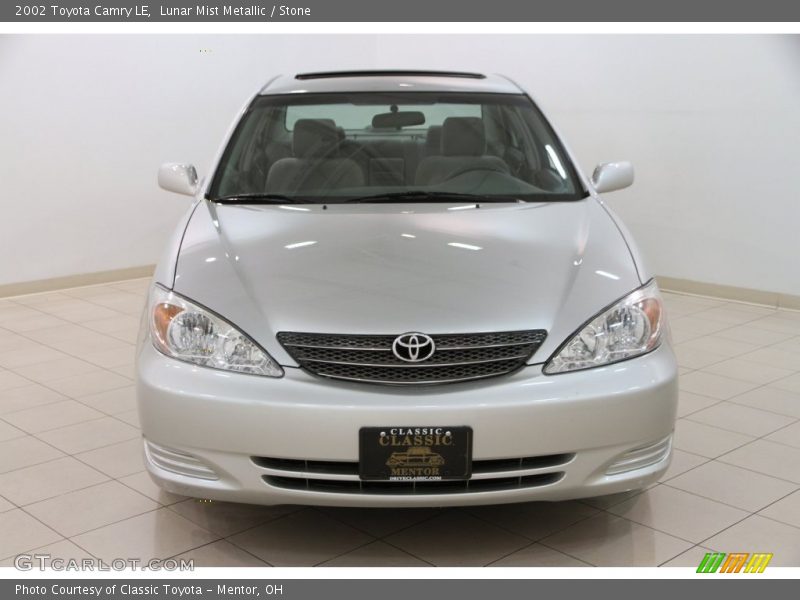 Lunar Mist Metallic / Stone 2002 Toyota Camry LE