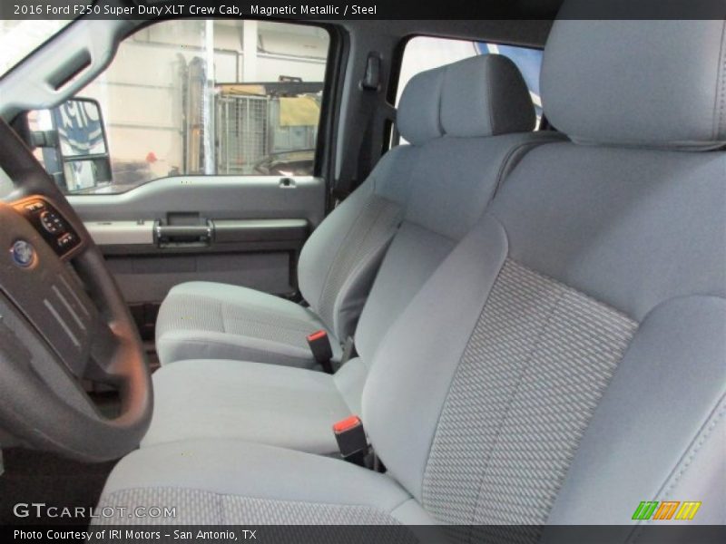 Magnetic Metallic / Steel 2016 Ford F250 Super Duty XLT Crew Cab