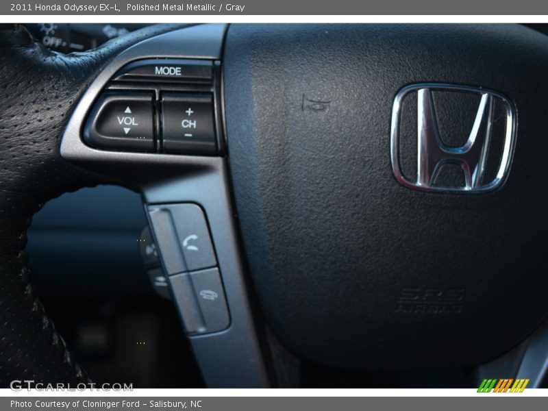 Polished Metal Metallic / Gray 2011 Honda Odyssey EX-L