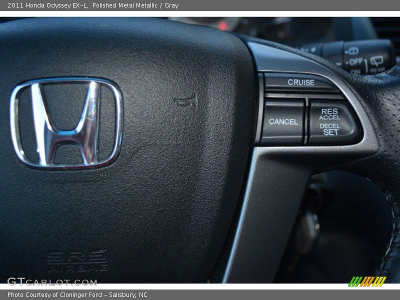Polished Metal Metallic / Gray 2011 Honda Odyssey EX-L