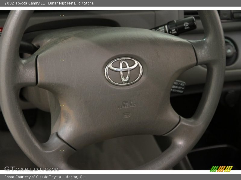 Lunar Mist Metallic / Stone 2002 Toyota Camry LE