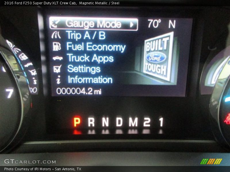 Magnetic Metallic / Steel 2016 Ford F250 Super Duty XLT Crew Cab