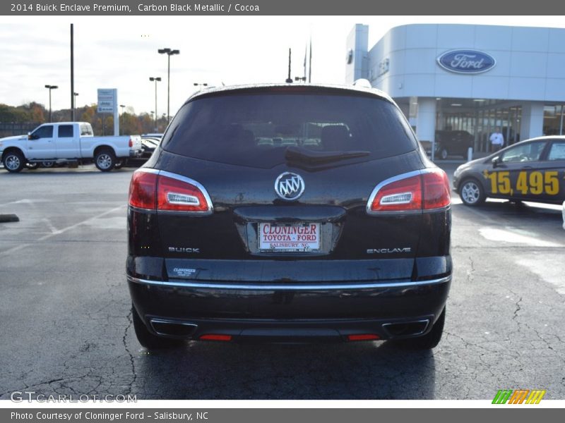 Carbon Black Metallic / Cocoa 2014 Buick Enclave Premium